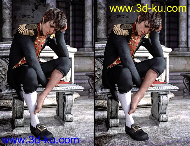 Body Bruises Morphs for Genesis 8 Male(s)模型的图片17