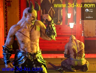 3D打印模型Body Wounds HD Morphs for Genesis 8 Male(s)的图片