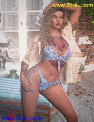 3D打印模型Bombshell Poses and Expressions的图片