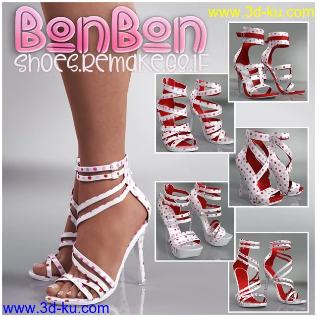 Bonbon Shoes ReMake G8.1F模型的图片1