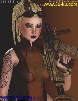 3D打印模型Bounty Character For Giselle 6的图片