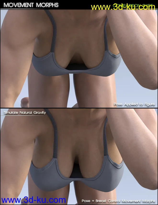 Breast Control for Genesis 3 and 8 Males模型的图片6