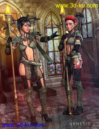 3D打印模型Briar Princess For Genesis 2 Female(s)的图片