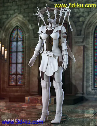 3D打印模型Briar Princess For Genesis 2 Female(s)的图片