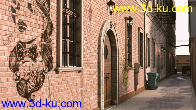 Brooklyn Basketball Court模型的图片3