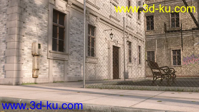 Brooklyn Basketball Court模型的图片5