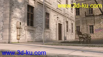 3D打印模型Brooklyn Basketball Court的图片