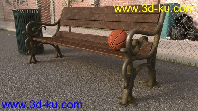 Brooklyn Basketball Court模型的图片8