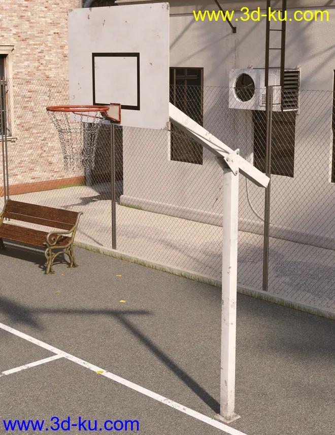 Brooklyn Basketball Court模型的图片11