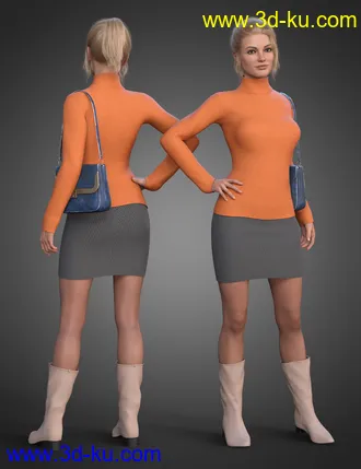 3D打印模型Bunny Dreams Outfit Textures的图片