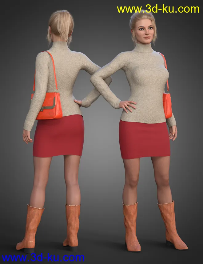 Bunny Dreams Outfit Textures模型的图片4