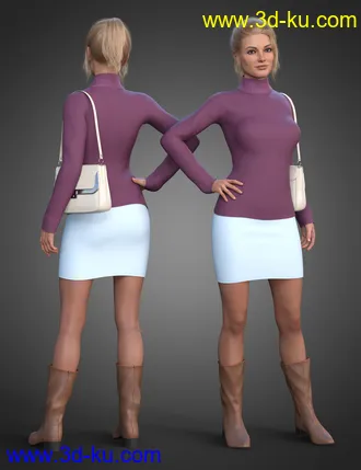 3D打印模型Bunny Dreams Outfit Textures的图片