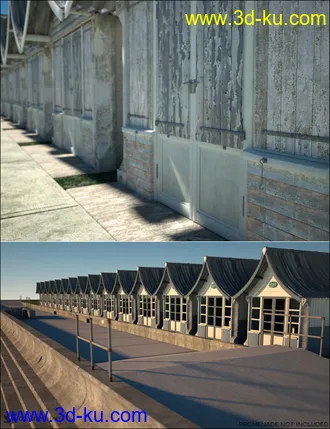 3D打印模型By the Seaside Beach Huts的图片