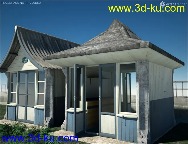 By the Seaside Beach Huts模型的图片6