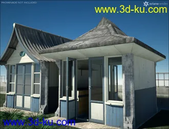 3D打印模型By the Seaside Beach Huts的图片