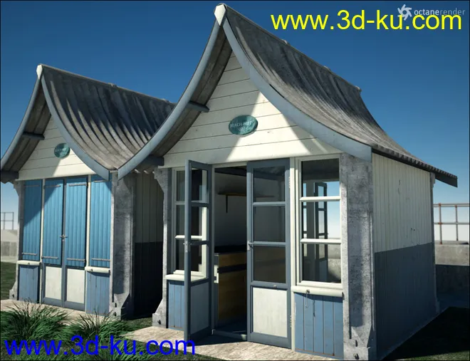By the Seaside Beach Huts模型的图片8