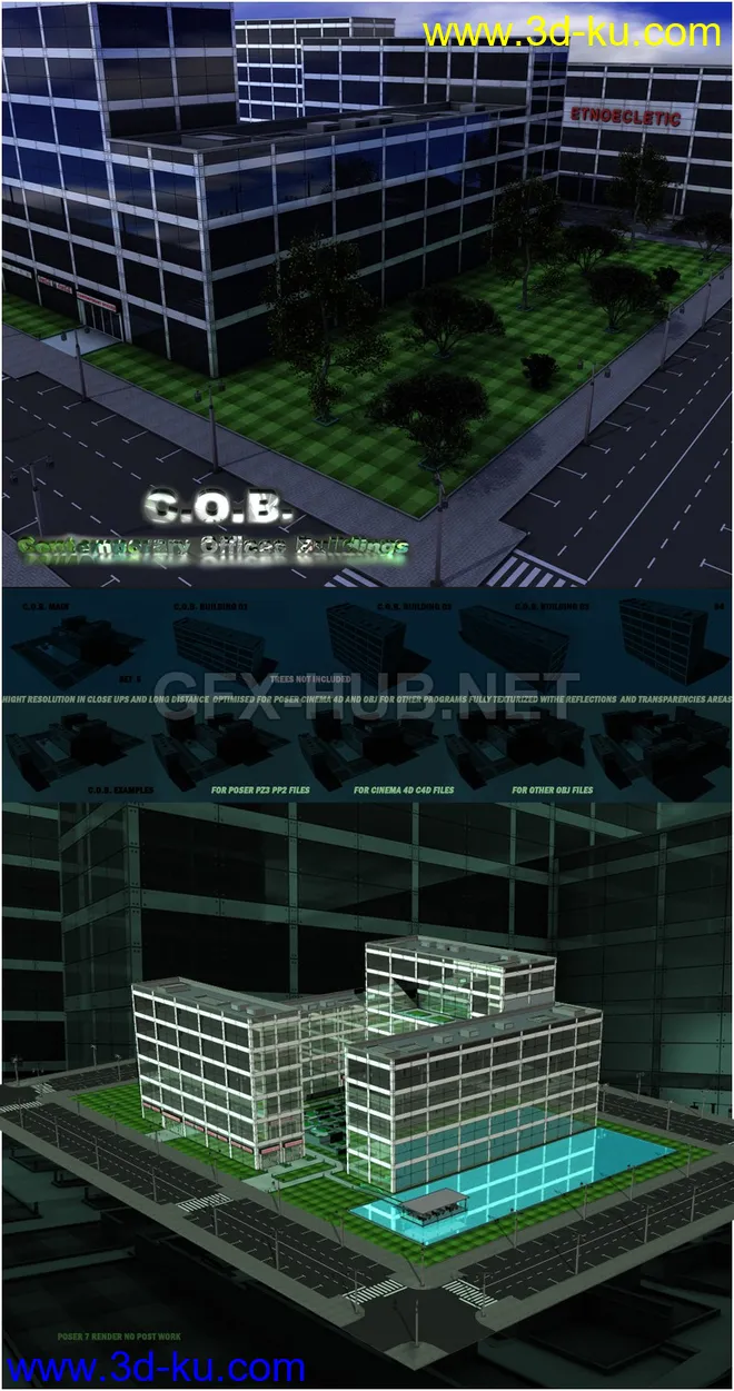 C.O.B. Contemporary Offices Buildings模型的图片1