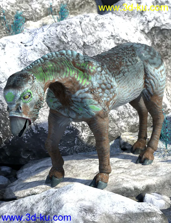 Cabaloro HD for Daz Horse 2模型的图片1