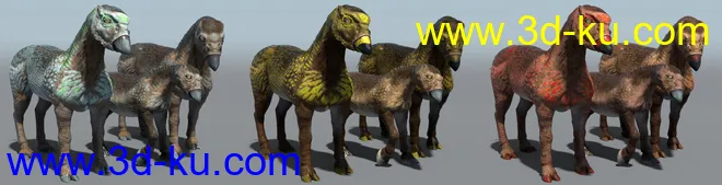 Cabaloro HD for Daz Horse 2模型的图片2