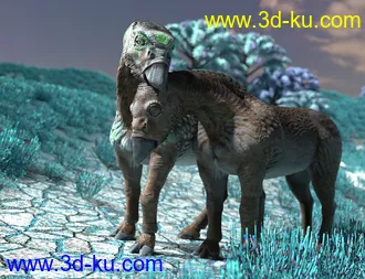 3D打印模型Cabaloro HD for Daz Horse 2的图片