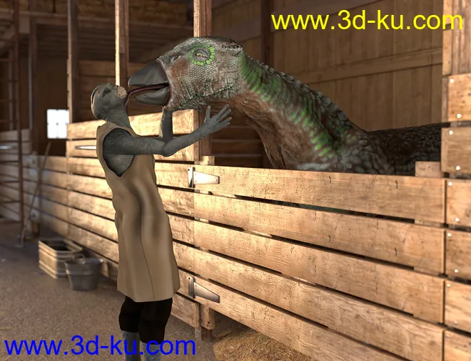 Cabaloro HD for Daz Horse 2模型的图片13