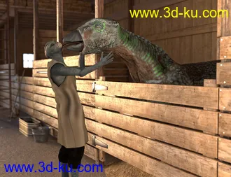 3D打印模型Cabaloro HD for Daz Horse 2的图片