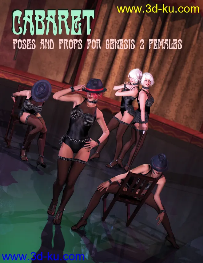 Cabaret Bundle for Genesis 2 Female(s)模型的图片1
