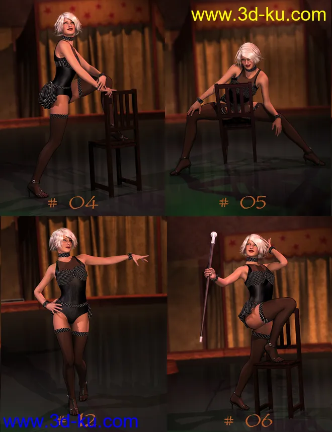 Cabaret Bundle for Genesis 2 Female(s)模型的图片3