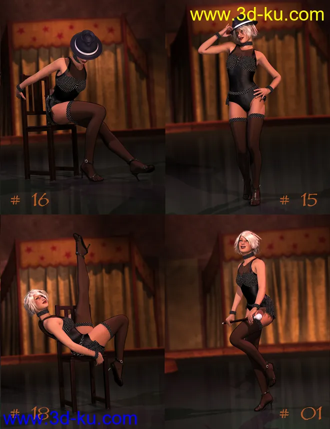 Cabaret Bundle for Genesis 2 Female(s)模型的图片5