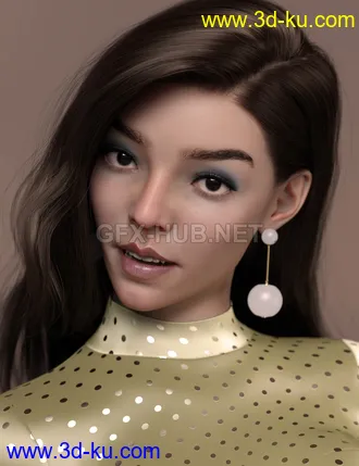 3D打印模型Caelan For Genesis 8 Female的图片