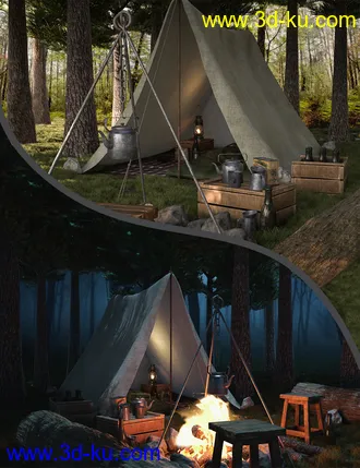 3D打印模型Camping Time的图片