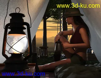 3D打印模型Camping Time的图片