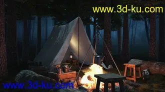 3D打印模型Camping Time的图片
