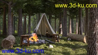 3D打印模型Camping Time的图片