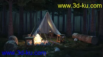 3D打印模型Camping Time的图片