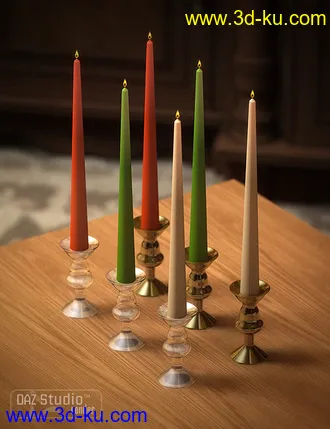 3D打印模型Candle Collection的图片
