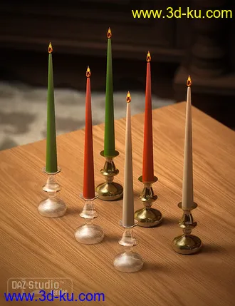 3D打印模型Candle Collection的图片