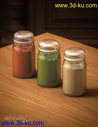 3D打印模型Candle Collection的图片