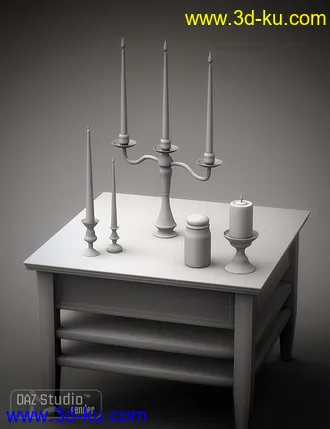 3D打印模型Candle Collection的图片