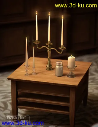 3D打印模型Candle Collection的图片