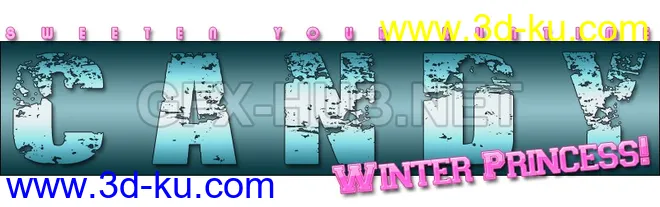Candy Winter Princess模型的图片1