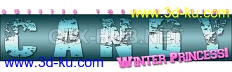 3D打印模型Candy Winter Princess的图片