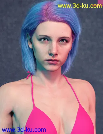 3D打印模型Caprica HD with HD Expressions for Genesis 8.1 Female的图片