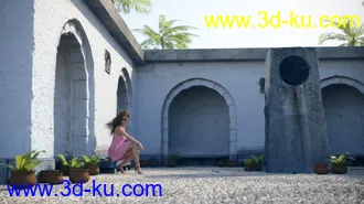3D打印模型Castle Alcoves - Photo Scanned Scene的图片