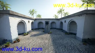 3D打印模型Castle Alcoves - Photo Scanned Scene的图片