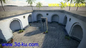 3D打印模型Castle Alcoves - Photo Scanned Scene的图片