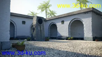 3D打印模型Castle Alcoves - Photo Scanned Scene的图片