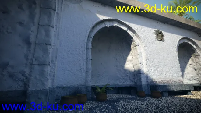 Castle Alcoves - Photo Scanned Scene模型的图片9