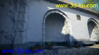 3D打印模型Castle Alcoves - Photo Scanned Scene的图片