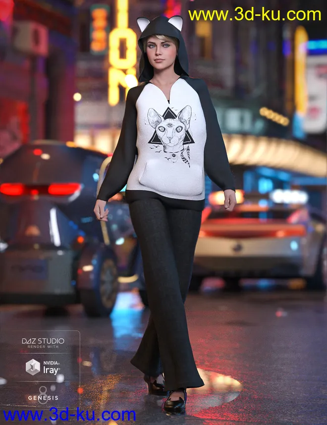 Casual Kitty - Spirit模型的图片4